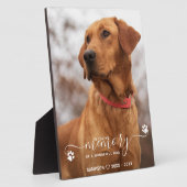 Modern in het liefhebben van gepersonaliseerd gehe fotoplaat (Zijkant)