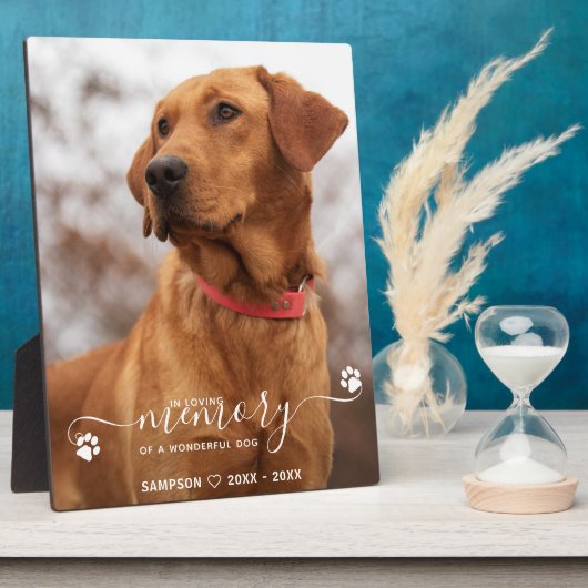 Modern in het liefhebben van gepersonaliseerd gehe fotoplaat (Zijkant)