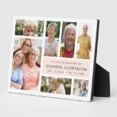 Modern in het opslaan van geheugen foto-collage fotoplaat (Zijkant)