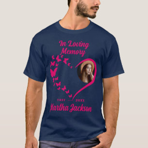 Modern 'In Loving Memory' Fotomonument T-shirt
