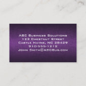 Modern India Paisley Visitekaartjes (Achterkant)