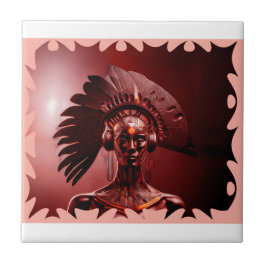 Modern Indian Princess Tegeltje