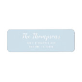 Modern indicatielampje voor aangepaste familie — b etiket (Voorkant)