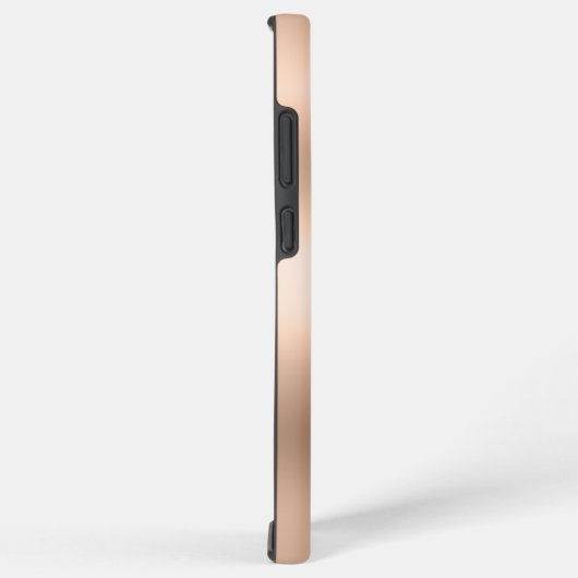 Modern Indigo Blue Agaat & Roos Gold Confetti Leaf Samsung Galaxy Hoesje (Rechterkant)