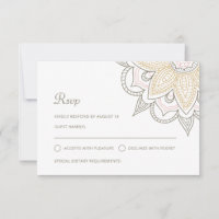 Modern Indische legant Mehndi Hindu Wedding