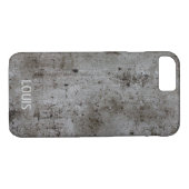 Modern industrieel betonstaal voor rotsen Case-Mate iPhone case (Achterkant (Horizontaal))
