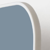 Modern Initiaal Dusty Blue Pickleball Paddle (Links Detail)