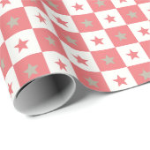 Modern Initiaal Feestelijke Sparkling Vriendin Bir Cadeaupapier (Rol Hoek)