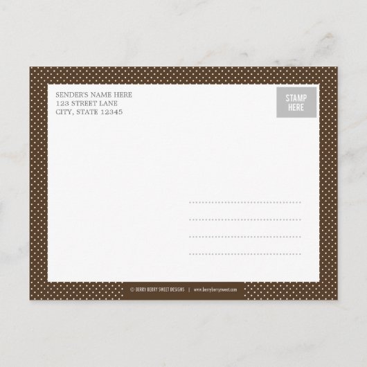 Modern Initiaal Geboorteaankondiging - blauw Aankondigingskaart (Achterkant)