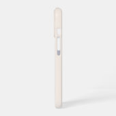 Modern Initiaal Monogram iPhone 16 Hoesje (Linkerkant)
