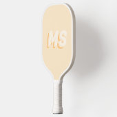 Modern Initiaal Monogram Pickleball Paddle (Links)