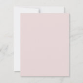 Modern Initiaal Oversized Monogram en Naam Notitiekaartje (Achterkant)