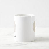 Modern Initial Mug – “H is for [Name]” Design Koffiemok (Center)
