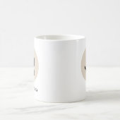 Modern Initial Mug – “R is for [Name]” Design Koffiemok (Center)