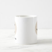 Modern Initial Mug – “Z is for [Name]” Design Koffiemok (Center)