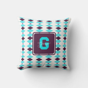 Modern Initialen kussen voor Trendy Home Decor