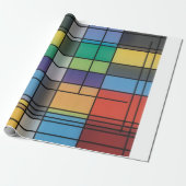Modern Inpakpapier (Uitgerold)