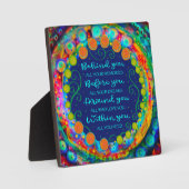 Modern Inspirerend  achter je Afstuderen Fotoplaat (Voorkant)