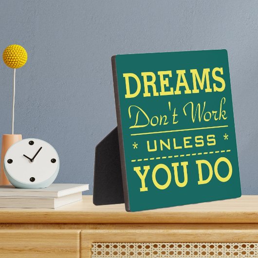 Modern Inspirerend citaat voor typografie Fotoplaat