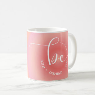 Modern Inspirerend Quote Sinaasappel Wees Vet Koffiemok