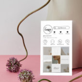 Modern Instagram fotocollage Visitekaartje