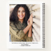 Modern Instant Photo Afstuderen Gastenboek Notitieboek (Achterkant)