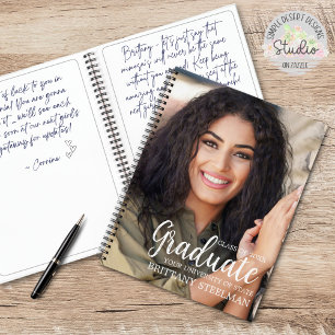 Modern Instant Photo Afstuderen Gastenboek Notitieboek