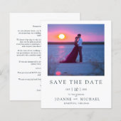 Modern Instant Photo Couple met envelop (Voorkant / Achterkant)