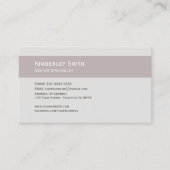 Modern Interieur Design aangepaste foto Visitekaartje (Voorkant)