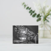 Modern interieur visitekaartje (Staand voorkant)