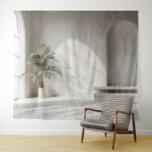 Modern interieur woonkamer achtergrond wandtapijt wandkleed (In Situ (horizontaal))