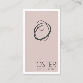 Modern Interior Designer Visitekaartje