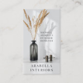 Modern Interior Designer Visitekaartje (Voorkant)