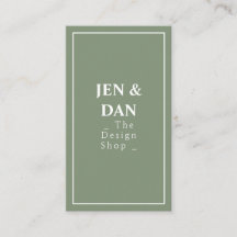 Modern Interior Designer Visitekaartje