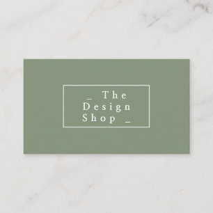 Modern Interior Designer Visitekaartje