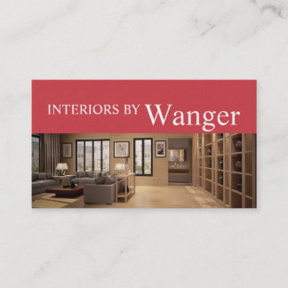 Modern Interior Designer Visitekaartje