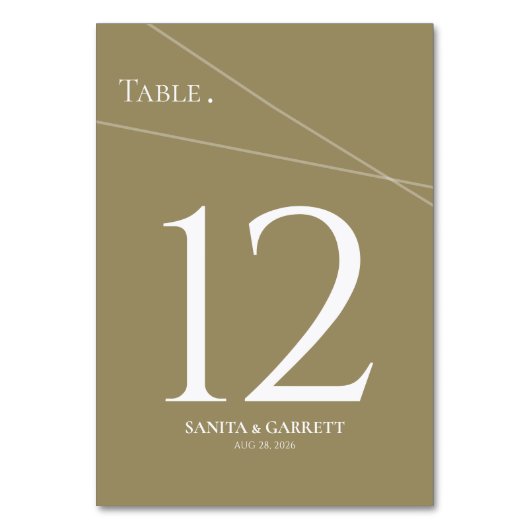 Modern Intersecting Lines  Kaart (Voorkant)