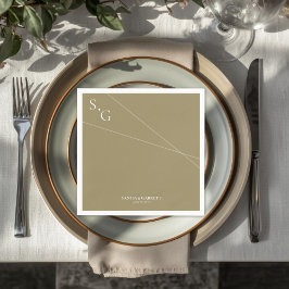 Modern Intersecting Lines Wedding  Servet