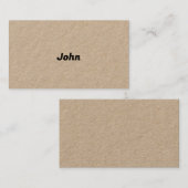 Modern introductietype visitekaartje (Voorkant / Achterkant)