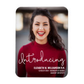 Modern Introduction Nurse RN Afstuderen Magneet (Verticaal)