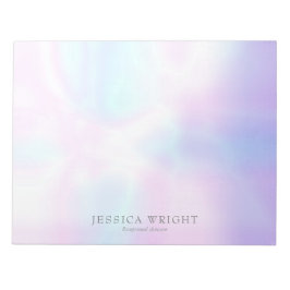 Modern Iridescent Notitieblok