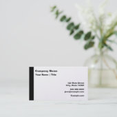 Modern Iridescent Visitekaartje (Staand voorkant)