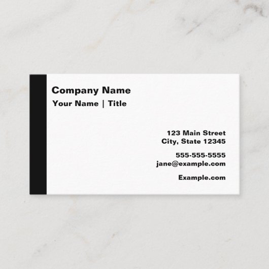 Modern Iridescent Visitekaartje (Voorkant)