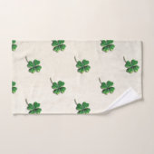 Modern Irish Shamrock Bad Handdoek (Handdoek)