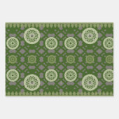 Modern islamitisch Arabisch patroon Inpakpapier Vel (Voorkant 3)