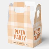 Modern & Italiaans elke gelegenheid Pizza Party Bedankdoosjes (Geopend)