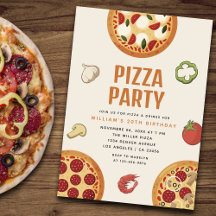 Modern & Italiaans elke gelegenheid Pizza Party