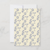 Modern Italiaans Mediterraan limoncello RSVP Kaartje (Achterkant)