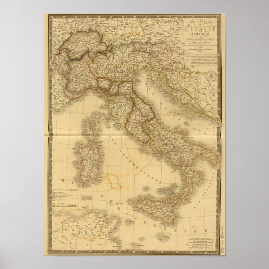 Modern Italië Poster (Voorkant)