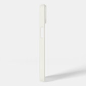 Modern Ivoor Schrift Monogram Case-Mate iPhone Case (Achterkant / Rechts)